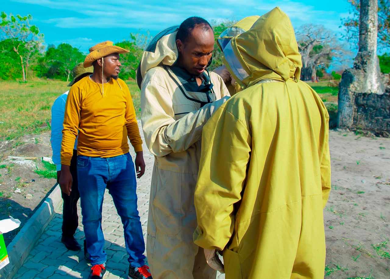 Lokale imkers in Tanzania